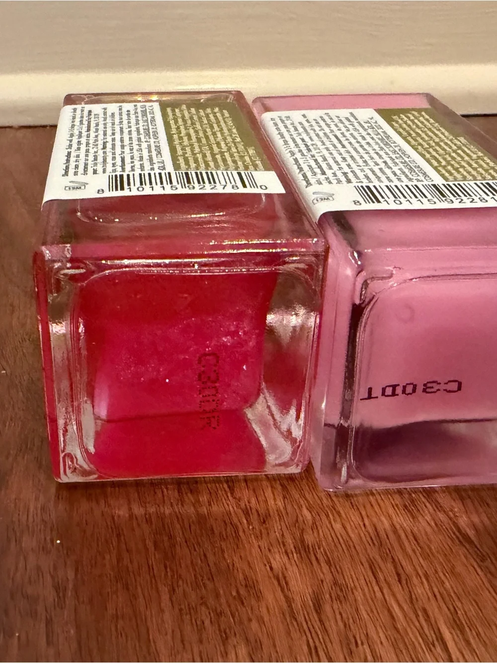Truly body oil and aftershave